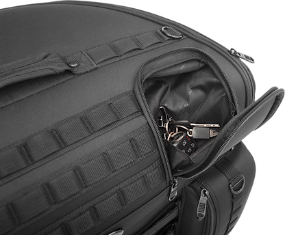 Saddlemen BR4100 Tactical Textile Rear Back Seat Bag Luggage Harley Davidson