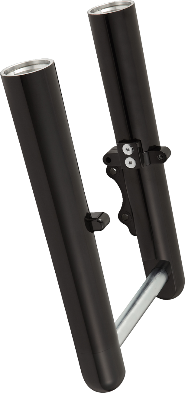Arlen Ness Hot Legs Black Single Disc Smooth Fork Legs 2024-2025 Harley Touring