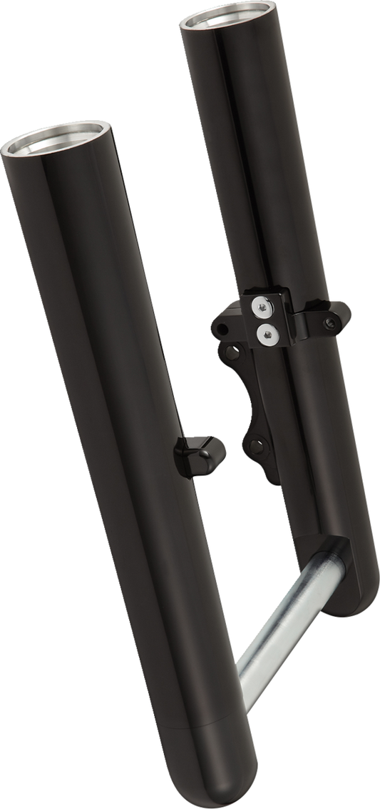 Arlen Ness Hot Legs Black Single Disc Smooth Fork Legs 2024-2025 Harley Touring