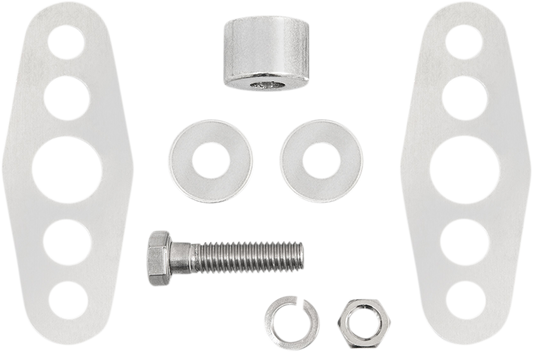 Memphis Shades Long Polished Motorcycle 3" Headlight Extension Block Harley