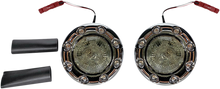 Custom Dynamics ProBEAM Chrome LED Bullet Ringz Turn Signals 2014-2021 Indian