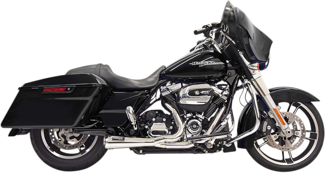 Bassani Road Rage 2-1 Short Exhaust System fits 2017-2024 Harley Touring Models