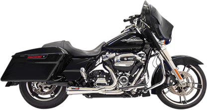 Bassani Road Rage 2-1 Short Exhaust System fits 2017-2024 Harley Touring Models