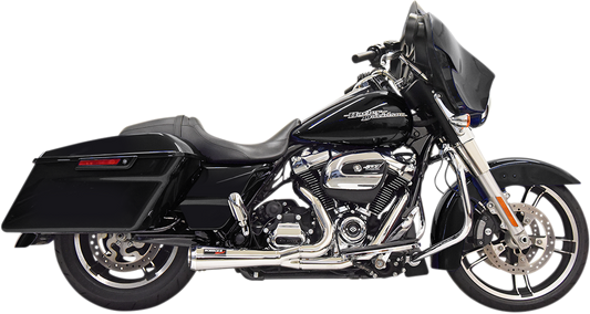 Bassani Road Rage 2-1 Short Exhaust System fits 2017-2024 Harley Touring Models