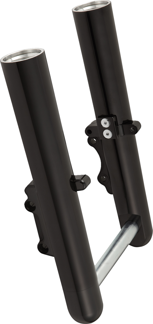 Arlen Ness Hot Legs Black Dual Disc Smooth Fork Sliders 2024-2025 Harley Touring