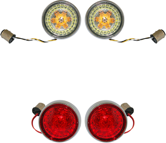 Custom Dynamics Probeam Turn Signal Conversion Kit 2011-2024 Harley FLHX FLS XL