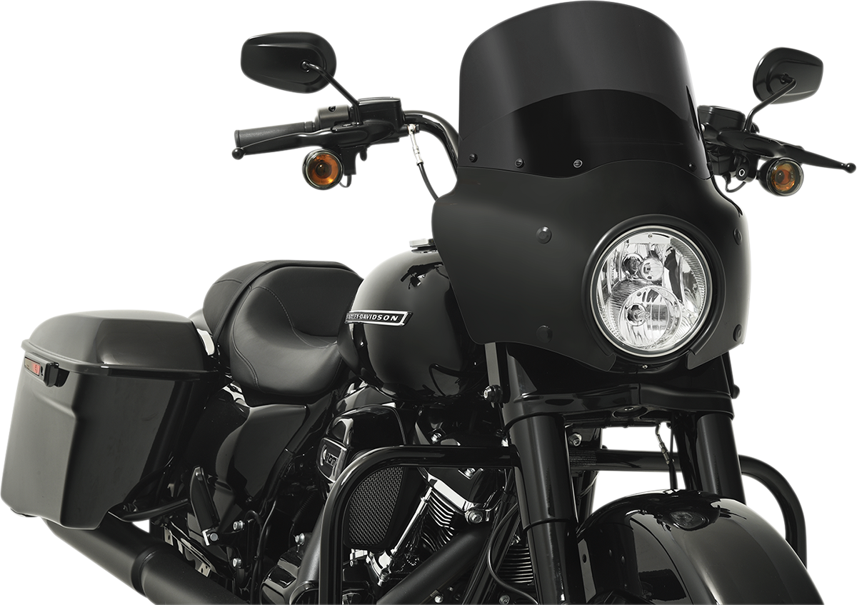 Memphis Shades Black Road Warrior Fairing fits 1995-19 Harley Touring Road King