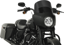 Memphis Shades Black Road Warrior Fairing fits 1995-19 Harley Touring Road King