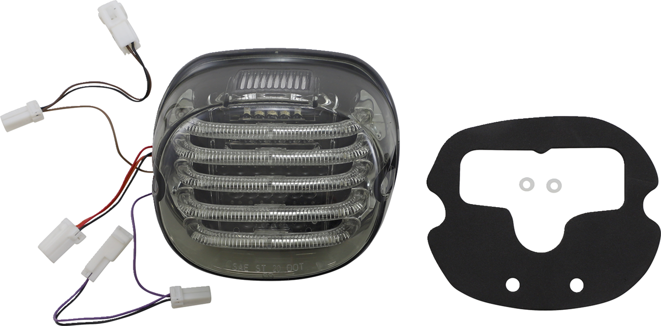 Custom Dynamics LED Taillight Integrated Turn Signals 1999-2024 Harley Touring