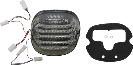 Custom Dynamics LED Taillight Integrated Turn Signals 1999-2024 Harley Touring