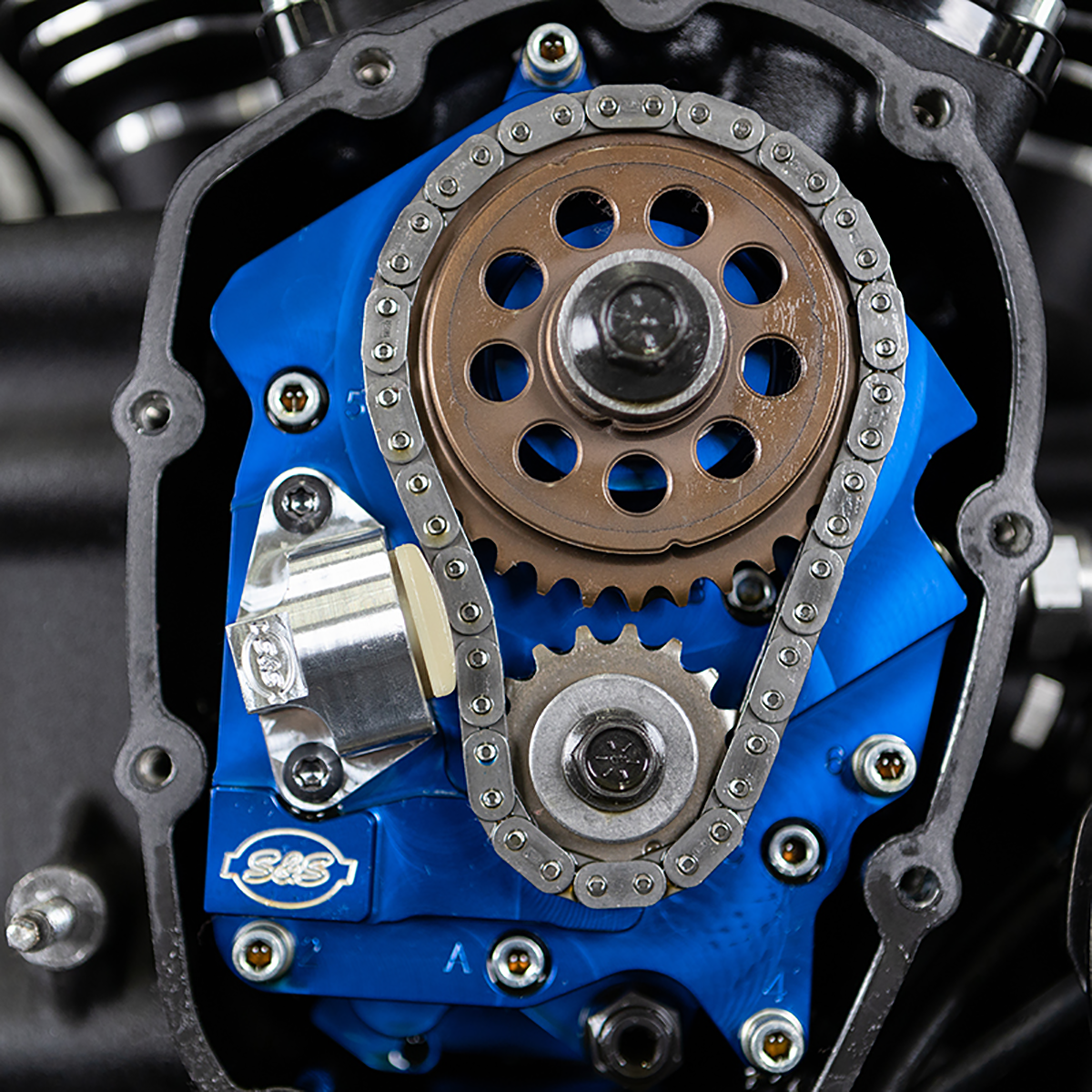 S&S Single Motorcycle Cam Chain Tensioner fits 2017-21 Harley Davidson M8 Models