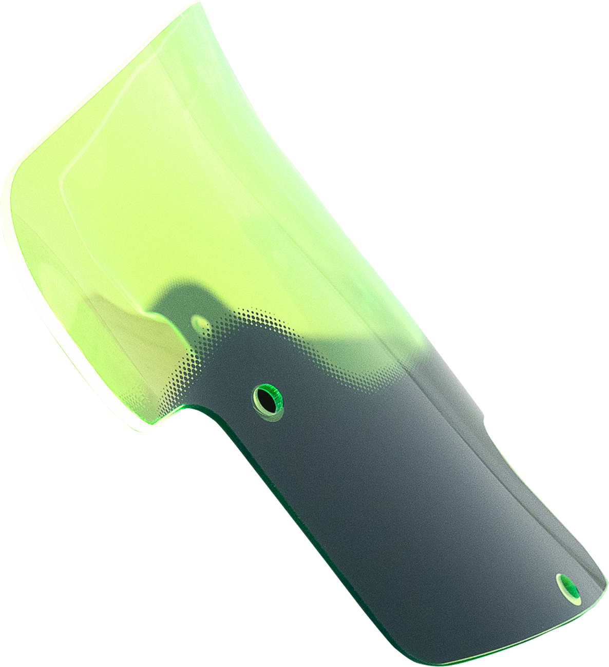 Klock Werks 8" Green Kolor Flare Fairing Windshield 2020-2023 Indian Challenger