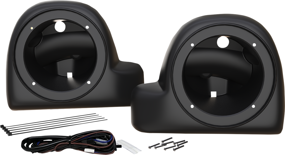 Wild Boar Lower Fairing Speaker Adaptor Mounts 2014-2022 Harley Touring Models