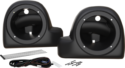 Wild Boar Lower Fairing Speaker Adaptor Mounts 2014-2022 Harley Touring Models