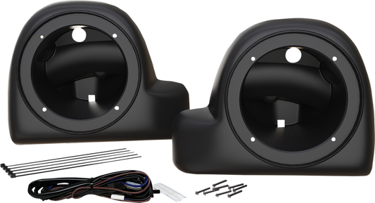 Wild Boar Lower Fairing Speaker Adaptor Mounts 2014-2022 Harley Touring Models