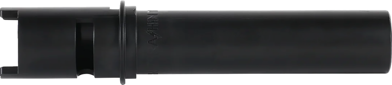 Thrashin 1" Smooth Black TBW Throttle Tube for 2023-26 Harley Road Street Glide