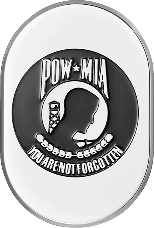 Figurati POW-MIA Right Side Antenna Insert 2009-2023 Harley Touring FLHX FLTRXS