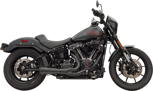 Bassani Ripper 2-1 Black Exhaust System for 2025-2026 Harley Softail FXBB FXLRS