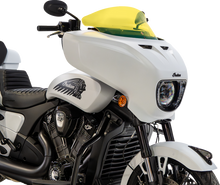 Klock Werks 9" Yellow Ice Flare Windshield for 2025-2026 Indian Powerplus Models
