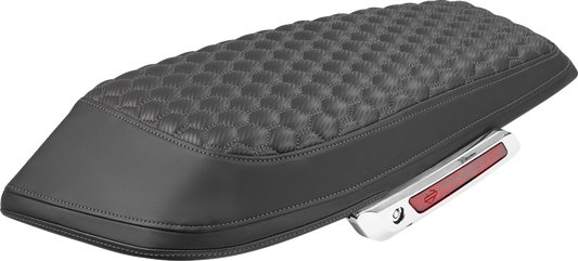 Saddlemen Gray Carbon Honeycomb Saddlebag Lid Covers for 2023-26 Harley Touring