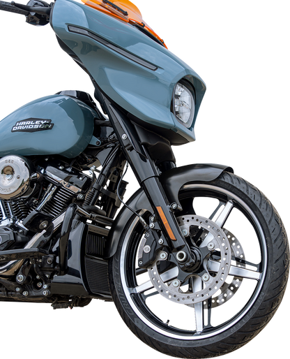 Klock Werks 21" Hugger Performance Bagger Front Fender for 23-26 Harley Touring