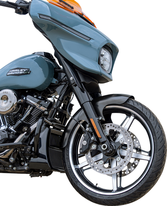 Klock Werks 21" Hugger Performance Bagger Front Fender for 23-26 Harley Touring