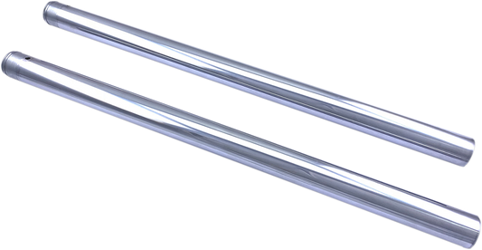 Drag Specialties 24.25" Chrome 39mm Fork Tubes for 1987-07 Harley Dyna Sportster