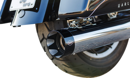 S&S Sidewinder 2-1 Chrome Exhaust System fits 2017-2024 Harley Touring 550-0758