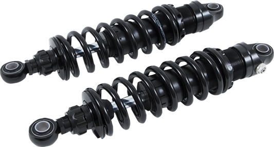 Ohlins HD 762 Twin 12" STX36D Blackline Rear Shocks for 1991-17 Harley Dyna FXD
