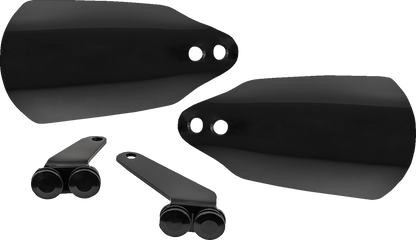 Memphis Shades Black Handlebar Hand Guards for 2023-2024 Harley Road Glide FLTR