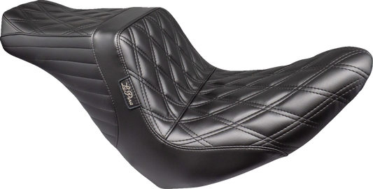 Le Pera Tailwhip Up Front Diamond Seat fits 2018-2025 Harley Softail LYRU-580DD