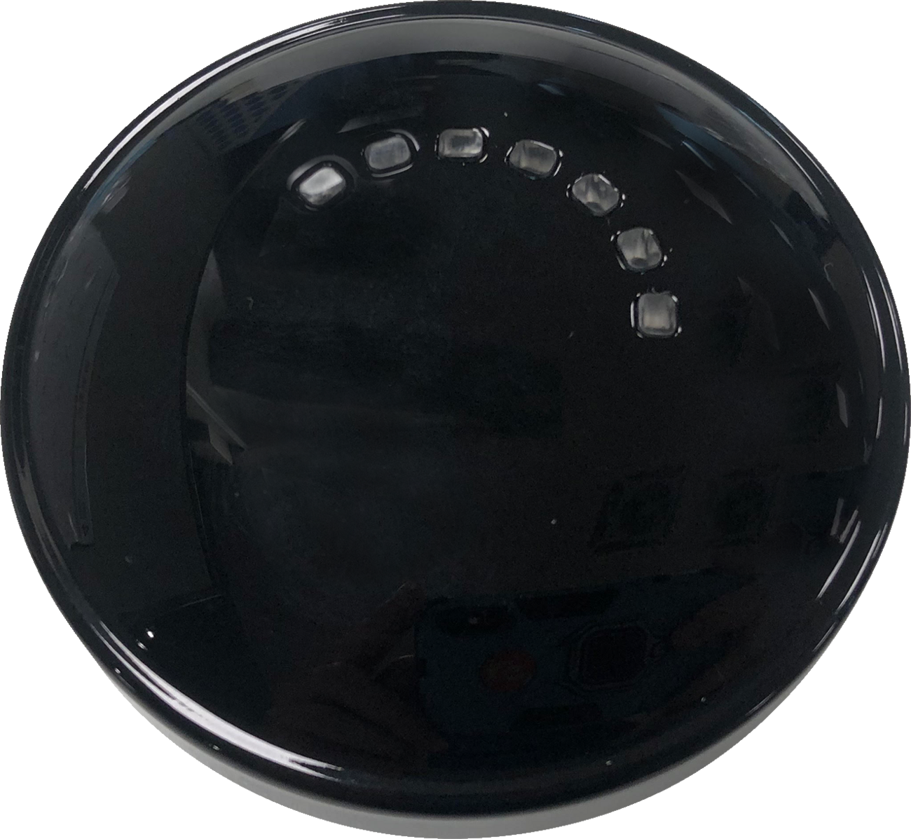 Drag Specialties Black LED Fuel Gas Gauge for 2001-2008 Harley Softail Dyna