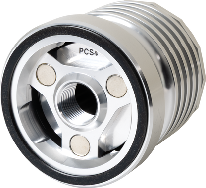 PC Racing Flo Polished Reusable Oil Filter fits 1984-2026 Harley Touring Softail