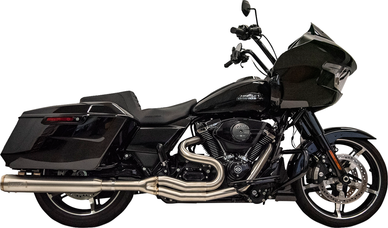 Bassani High Horsepower 2-1 Stainless Exhaust System for 2017-26 Harley Touring