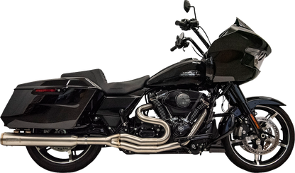 Bassani High Horsepower 2-1 Stainless Exhaust System for 2017-26 Harley Touring