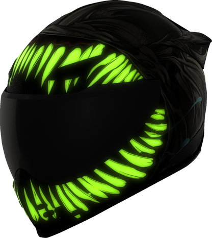 Icon Domain Grand Maw Unisex Adult Full Face Motorcycle Race Street Helmet