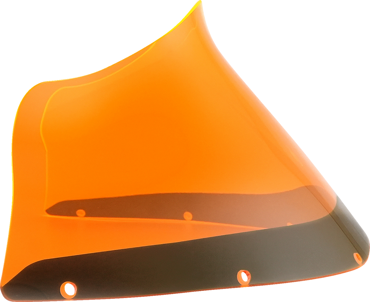 Klock Werks Kolor Flare 9" Orange Ice Windshield fits Harley FXRP Style Fairing