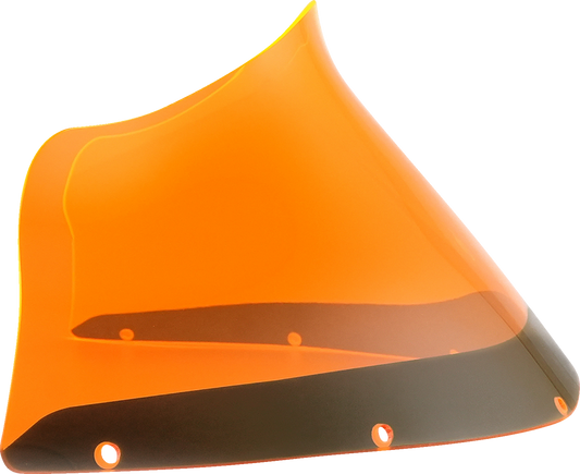 Klock Werks Kolor Flare 9" Orange Ice Windshield fits Harley FXRP Style Fairing