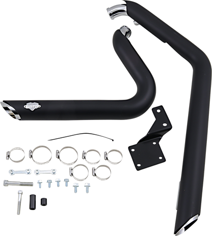 Vance & Hines Shortshots Staggered Exhaust System fits 1986-2011 Harley Softail