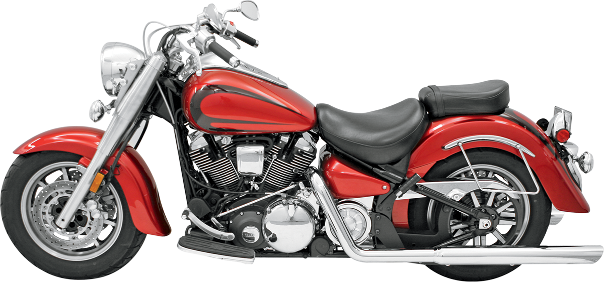 Bassani Chrome True Dual Crossover Headpipes 1999-2007 Yamaha XV Road Star