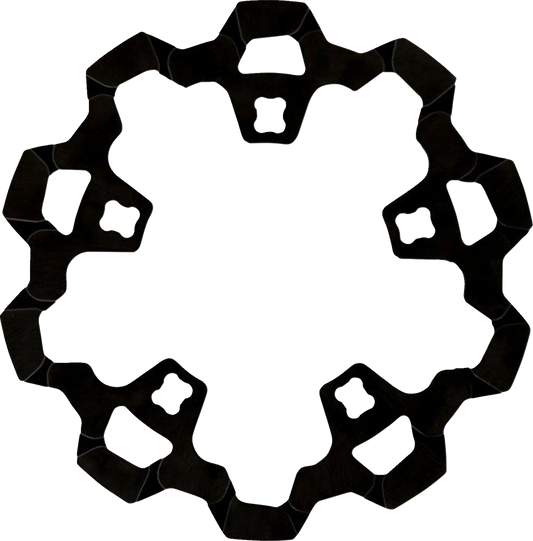 Lyndall Racing Enforcer Black Front Brake Rotor for 2014-2023 Harley Davidson