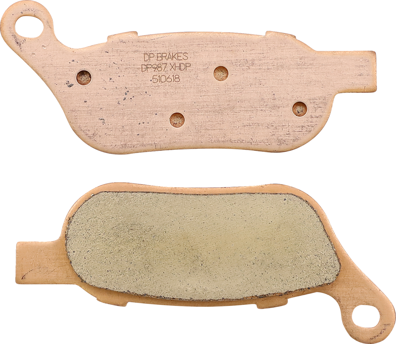 Dp Brakes Sintered Metal Buell Rear Brake Pad Set for 2008-17 Harley FLSTC FXDF