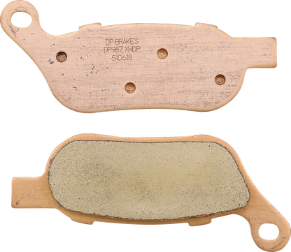 Dp Brakes Sintered Metal Buell Rear Brake Pad Set for 2008-17 Harley FLSTC FXDF