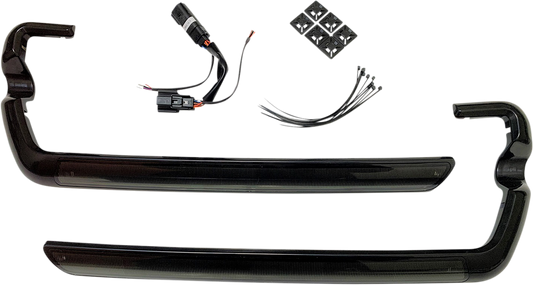 Custom Dynamics LED Rear Lower Saddlebag Marker Lights 2014-2024 Harley Touring