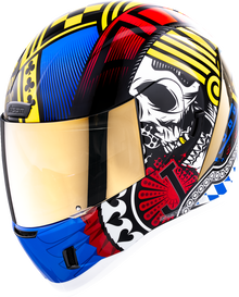 Icon Airform Lucky Lid 5 MIPS Full Face Unisex Adult Street Motorcycle Helmet