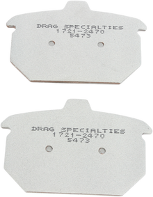 Drag Premium Sintered Metal Rear Brake Pads for 1984-1987 Harley Davidson