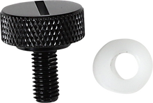 Drag Specialties Black 1/4-28 Seat to Fender Mount Knob Bolt Harley Davidson