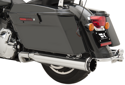 Khrome Werks Dominator 2-2 Cross Under Exhaust for 2009-2016 Harley Touring