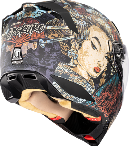 Icon Threshold Odokuro Modular Full Face Unisex Adult Street Motorcycle Helmet