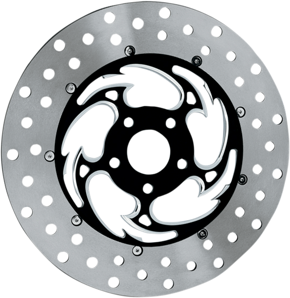 RC Components Savage Front Left 13" Floating Brake Rotor 2000-23 Harley Touring